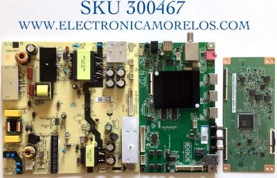 KIT DE TARJETAS PARA TV WEATINGHOUSE MAIN MS16010-ZC01-01 / M06/2010063397/11 / 20200322  / T-CON STCON575C / CCPD-TC575-003 / FUENTE TV5006-ZC02-02 / M31/2010063397/10 / 20200321 / PANEL CC580PV4D / MODELO WR58UX4019